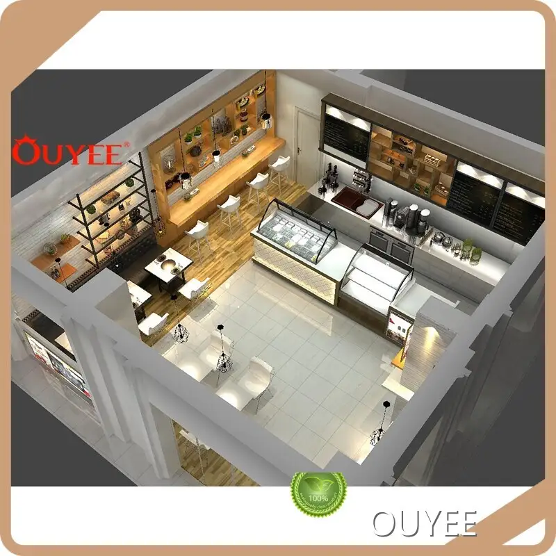 Factory Supply Cafe Bar Counter Furniture - Coffee Shop Counter 1