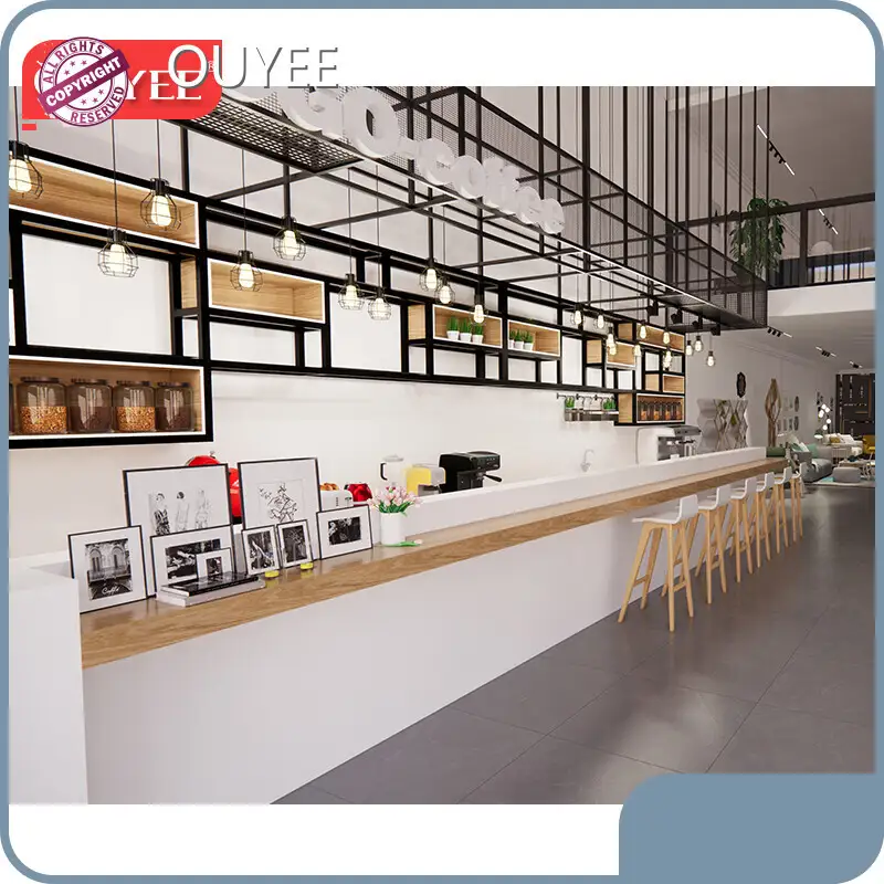 Metal Cafe Bar Counter | Coffee Shop Furniture & Fittings Suppliers 1