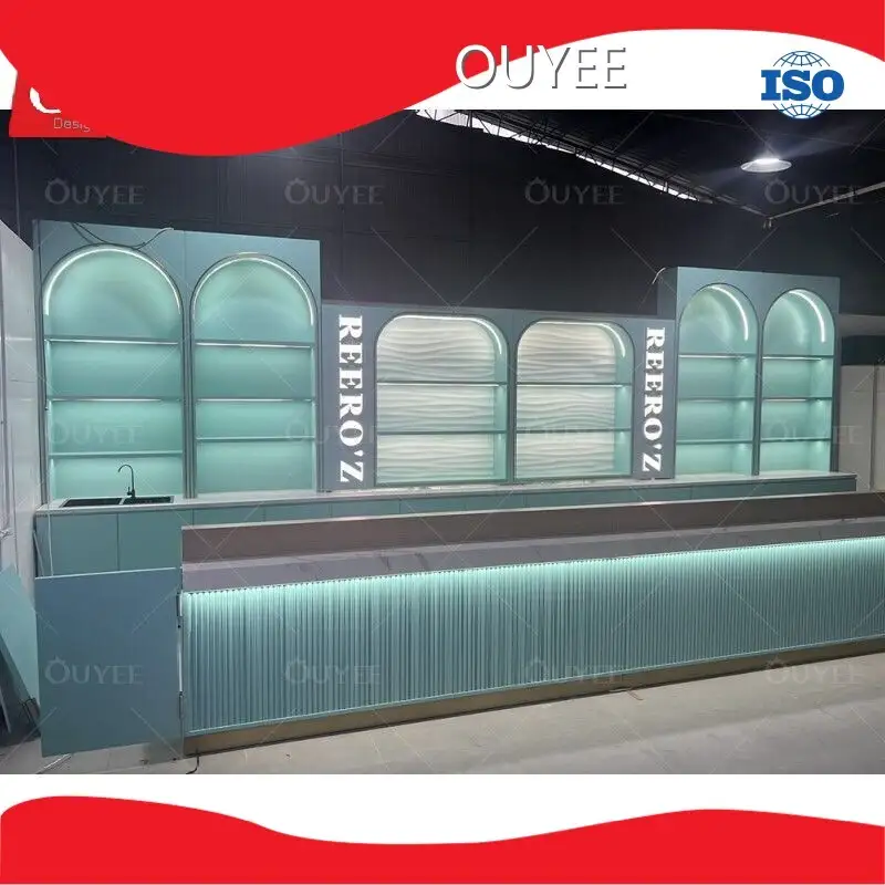 Bubble Tea & Coffee Bar Interior Furniture: Counters, Tables & Chairs 1