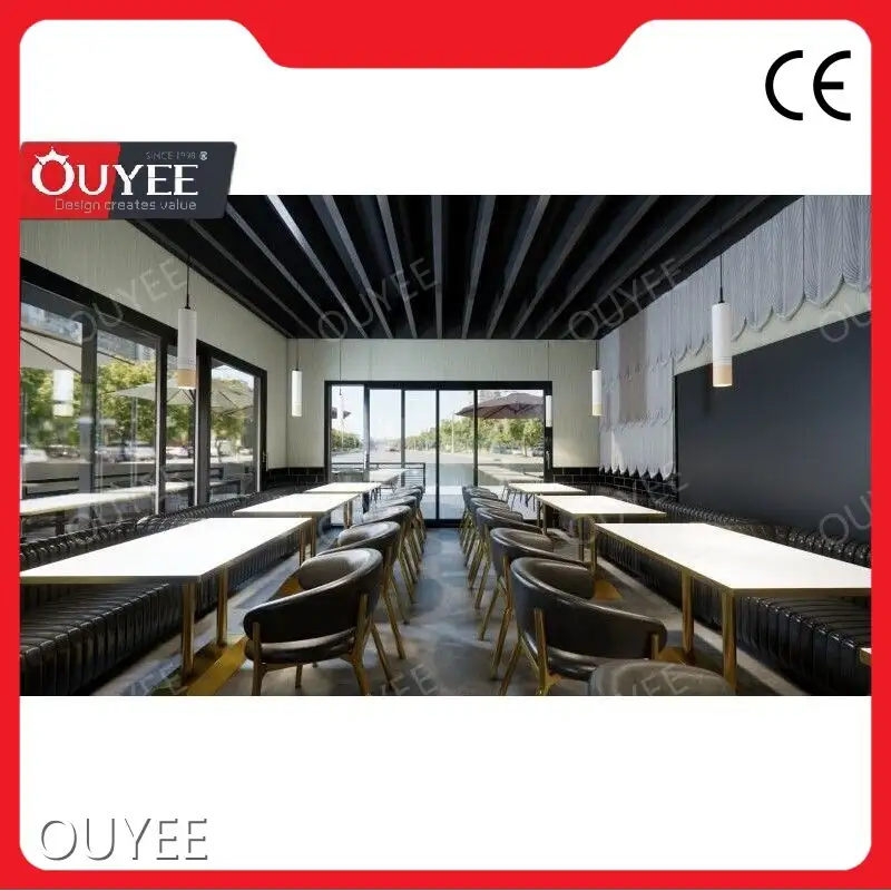 Custom Restaurant & Coffee Bar Booth Seating Furniture 1