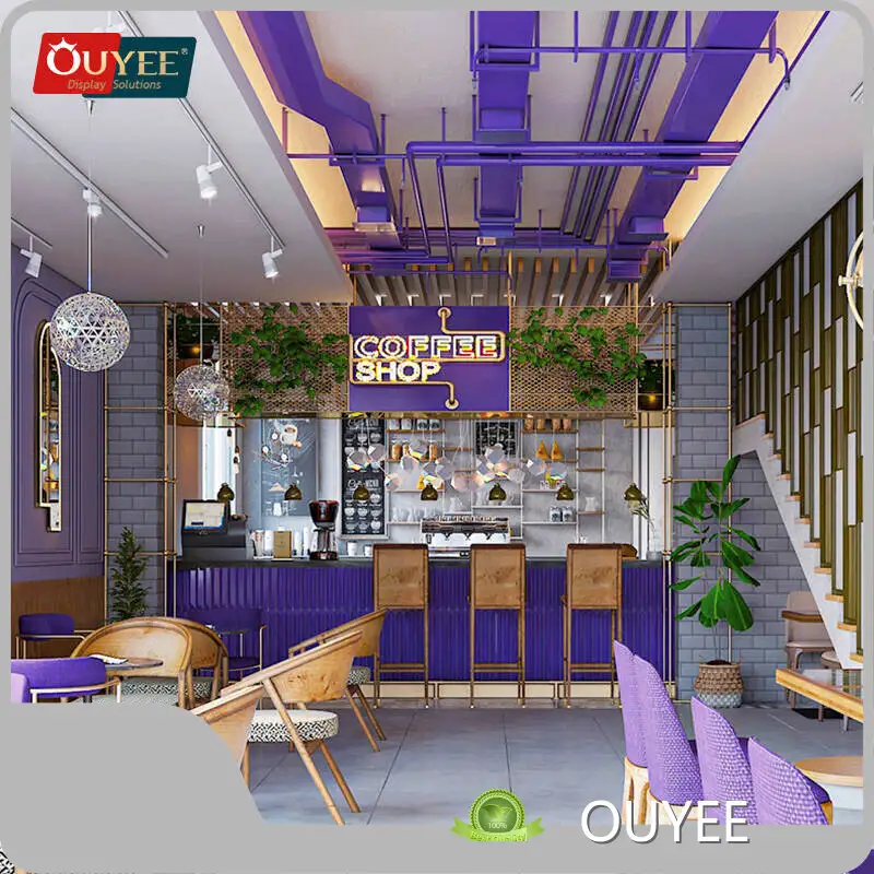 Commercial Coffee Shop Counter and Front Cabinets 1