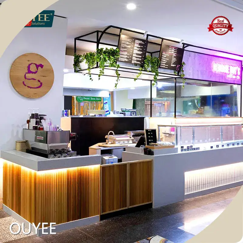 Restaurant Cabinet 3D Design Service - Coffee Shop Counter & Furniture 1