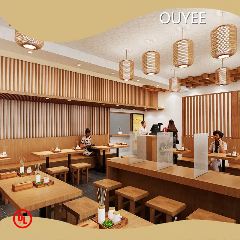 Bubble Tea Display Stand Wooden Coffee Shop Counter Cabinet 1