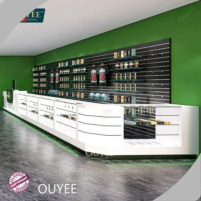 Counter Glass Display Cabinet for Tobacco & Cigarette Shop Rack 1