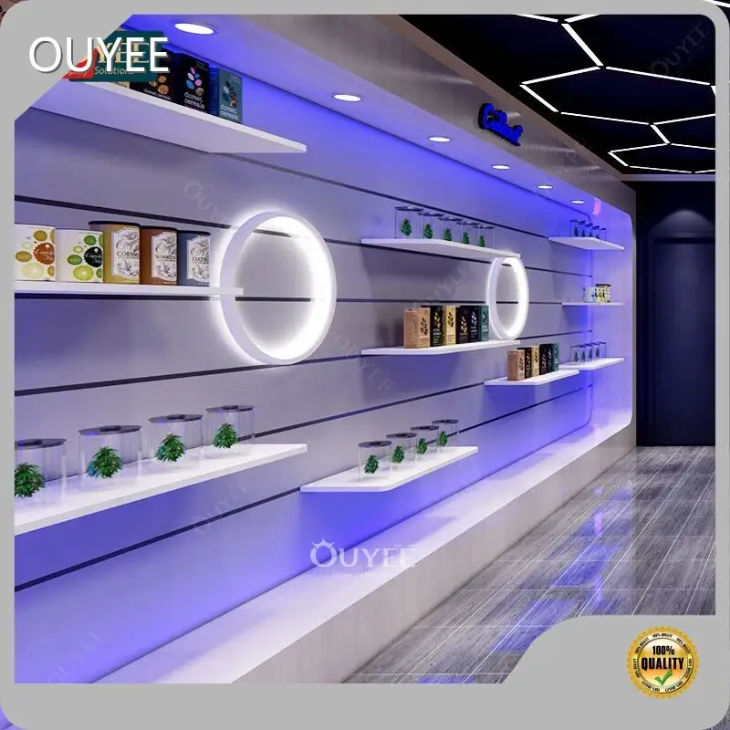 Cigarette & Tobacco Display Stand w/ LED for Smoke Shop, Shisha Lounge 1