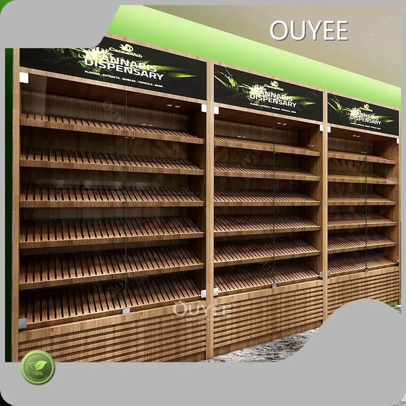 Custom Cedar Wood Cigar Humidor Cabinet Display Case 1