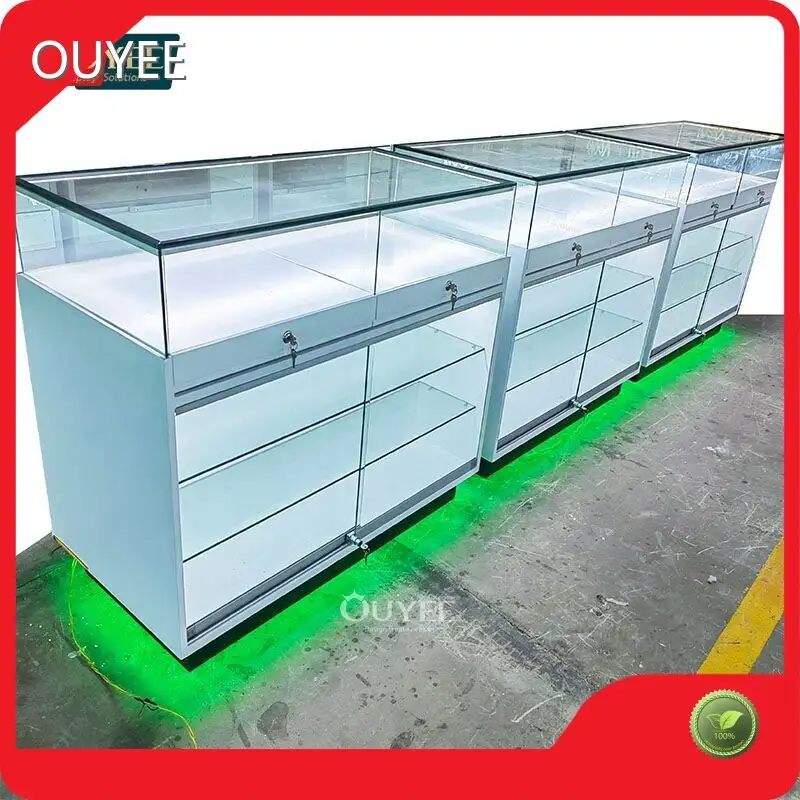 Smoke Shop Glass Display Table & Showcase Stand for Retail Store 1