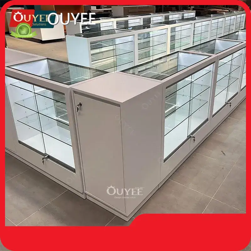 Dispensary Countertop Glass Display Cabinet for Tobacco Smoke Shops 1