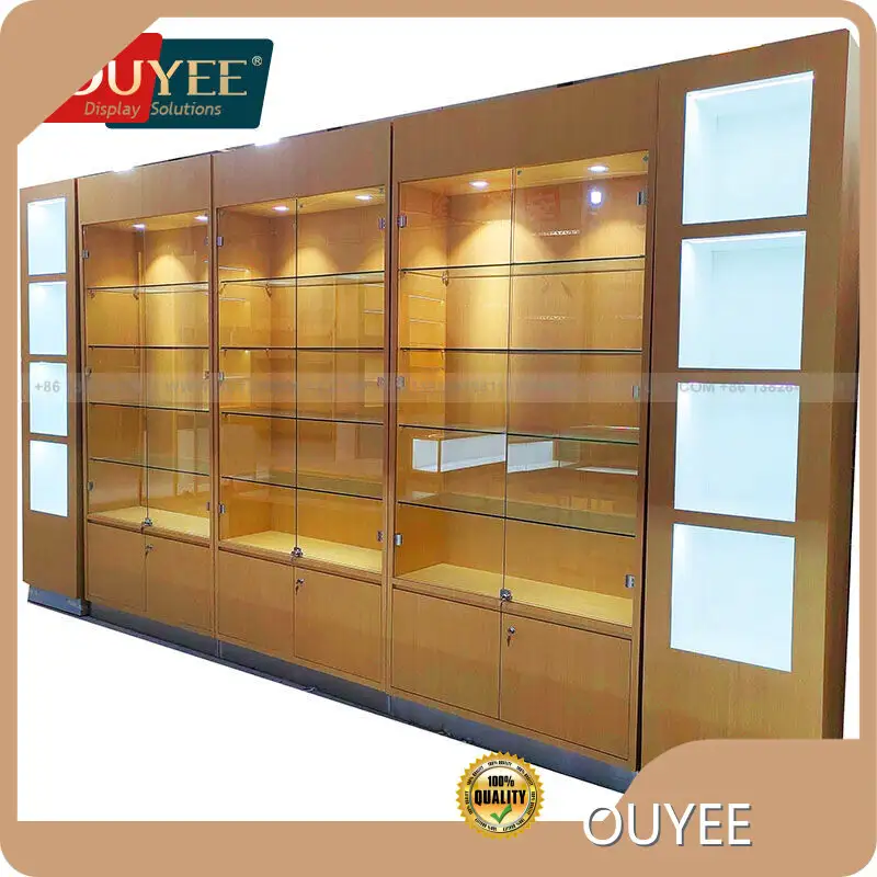 Custom Tobacco Glass Display Cases for Smoke Shop Furniture 1