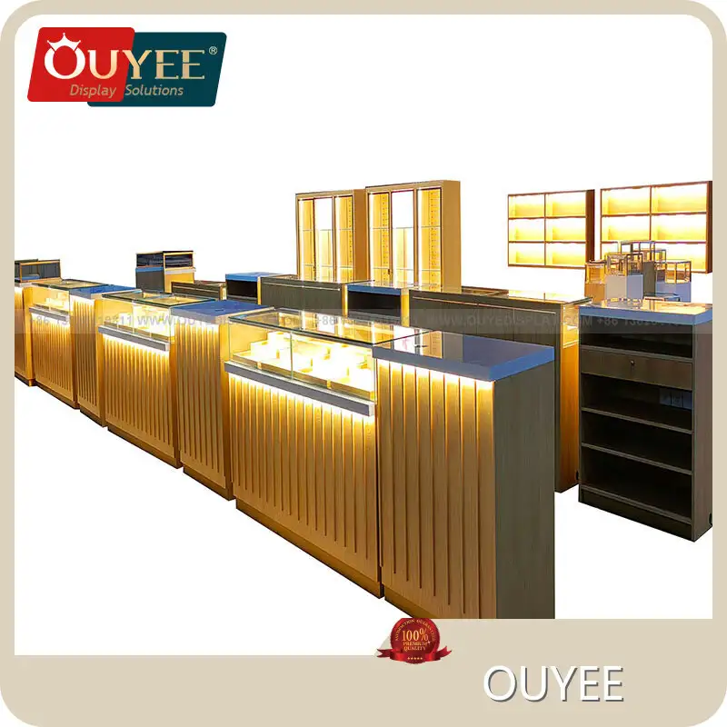 Custom Smoke Shop Wood Display Furniture for Tobacco Store 1