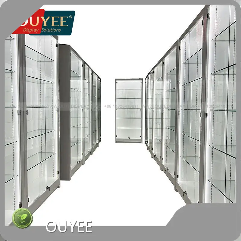 Vitrine Wooden Counter Tobacco Cabinet Glass Display Case Smoke Shop 1