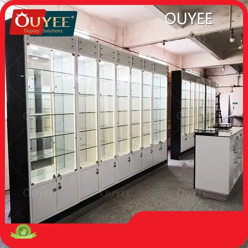 Factory Custom Smoke & Tobacco Shop Counter Display Showcase 1