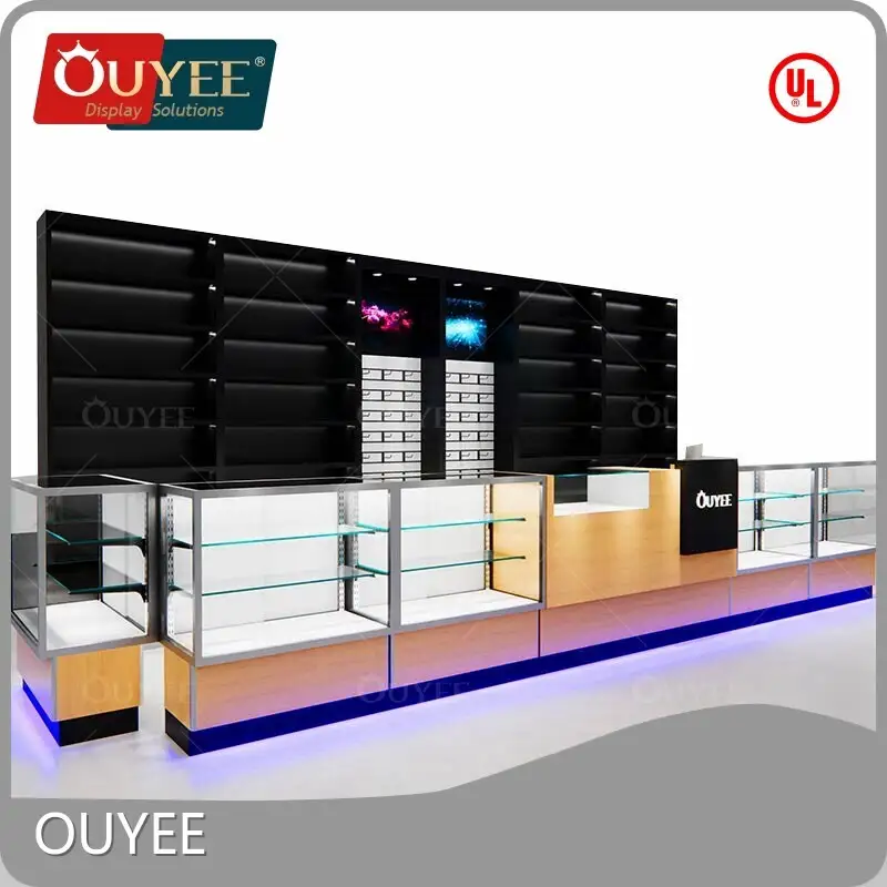 Factory Direct Smoke Shop & Tobacco Shop Display Furniture & Shelves 1