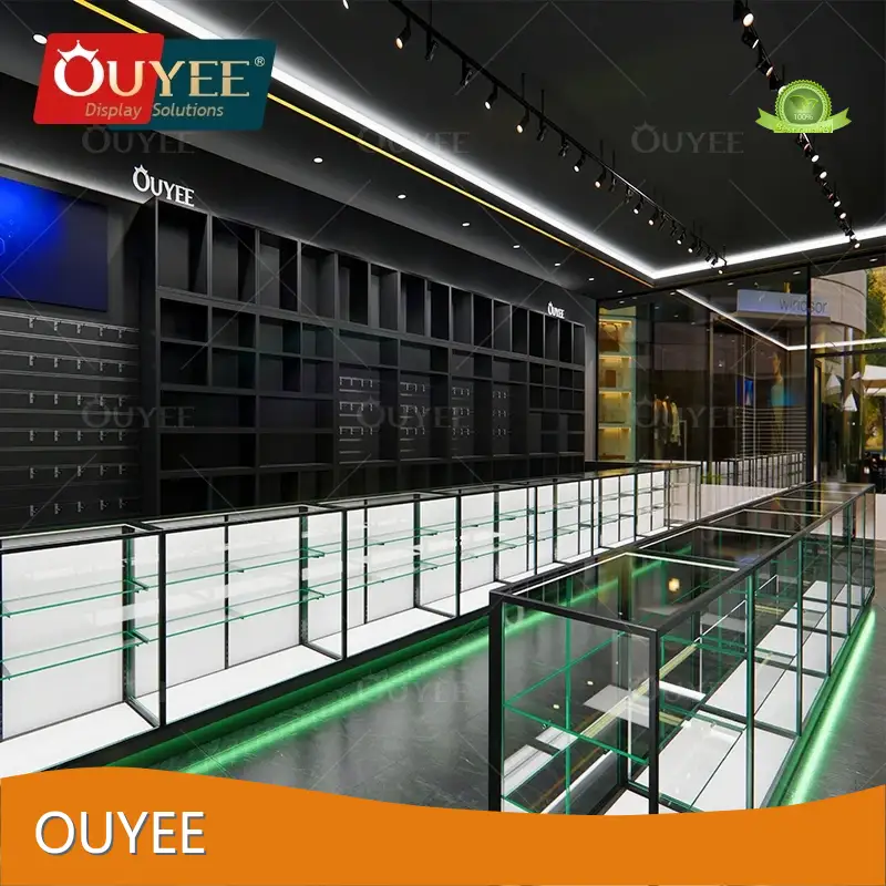 Wooden Hookah Furniture Dispensary Counter & Glass Showcase Smoke Shop 1