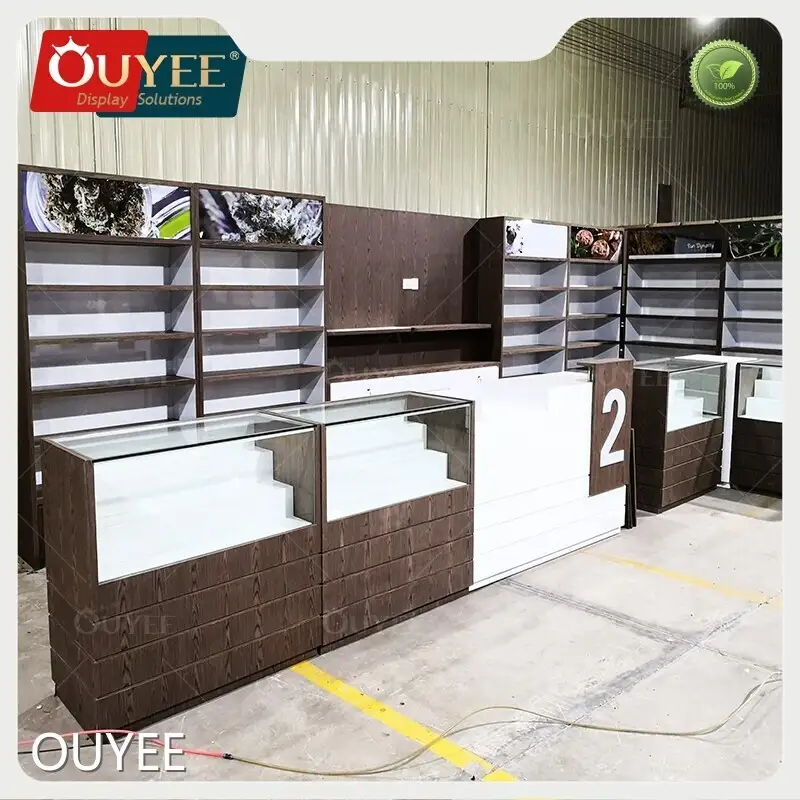 Retail Fixtures: Smoke Shop Display Showcase & Dispensary Shelves 1