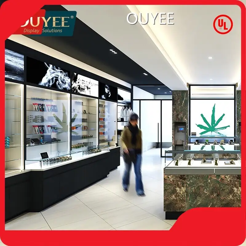 Dispensary Tobacco Shop Display Stand & Smoke Shop Showcase Furniture 1