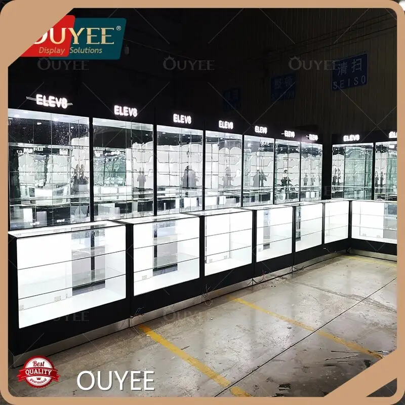 Custom Glass Display Showcases for Smoke Shops & Tobacco Dispensaries 1