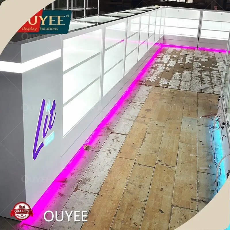 Dispensary Hookah Lounge Smoke Shop Glass Showcase Display Furniture 1