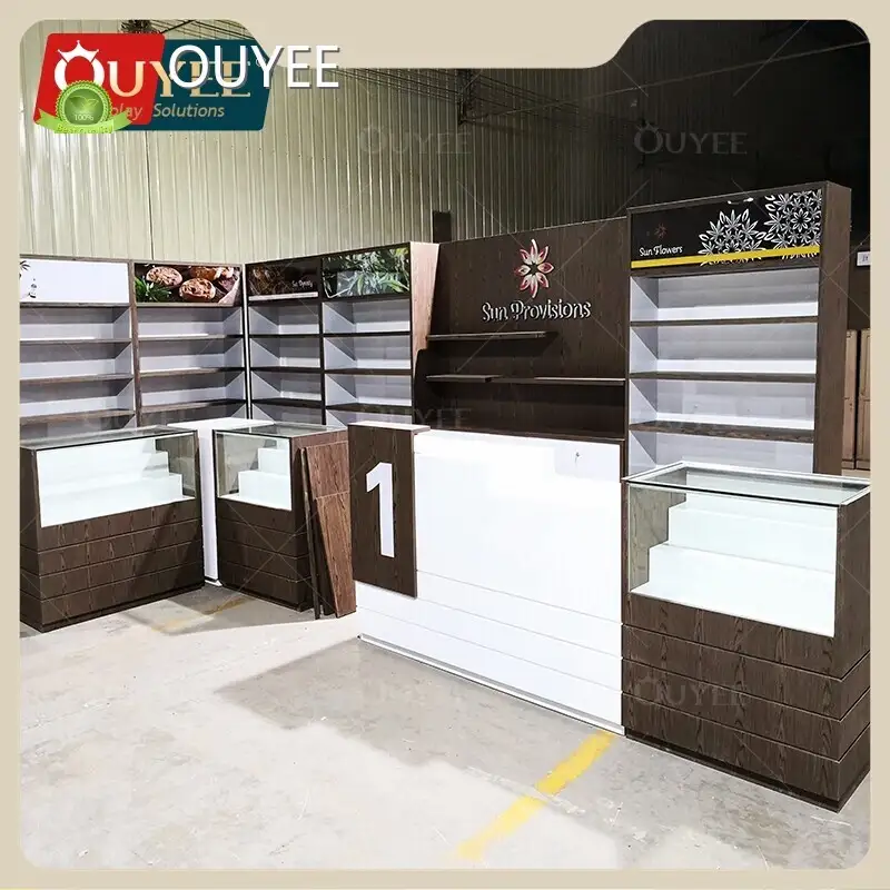 Hookah Glass Counter Display - Dispensary, Tobacco & Smoke Shop Rack 1