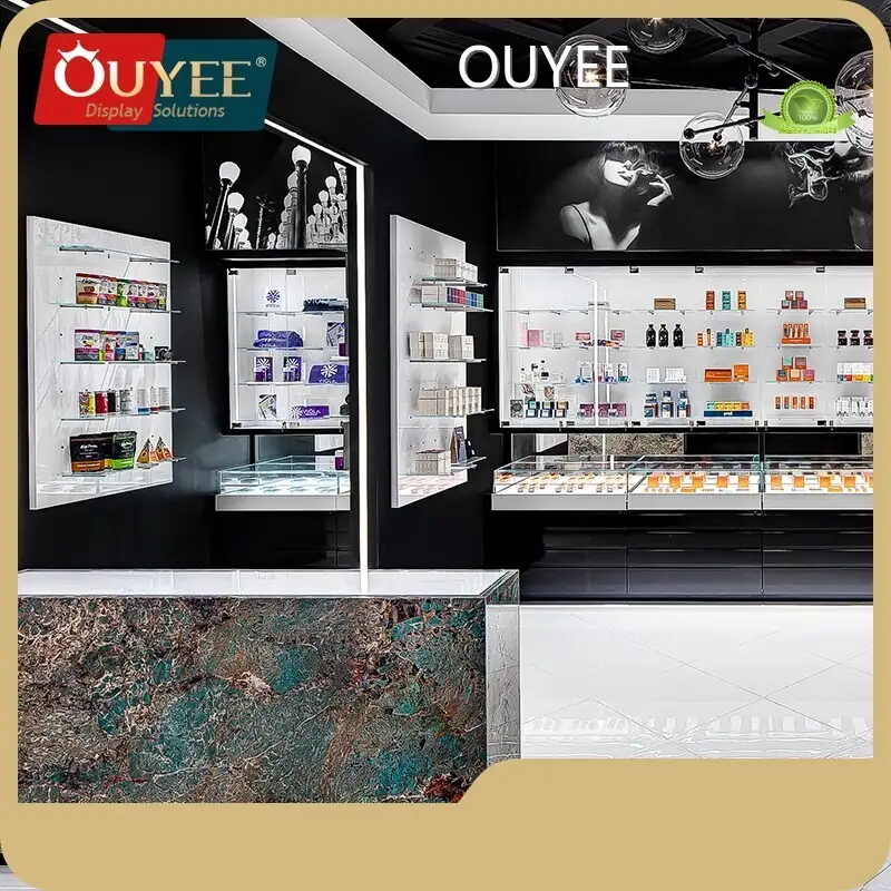 Tobacco Shop Display Showcase Sets & Dispensary Shelves for Smoke Shop 1