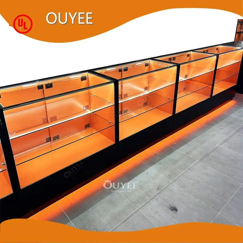 Retail Dispensary Store Display Counter Glass Tobacco Showcase 1