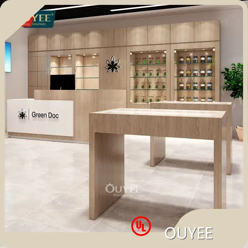 Countertop Glass Cigarette Display Shelf for Smoke & Hookah Shops 1