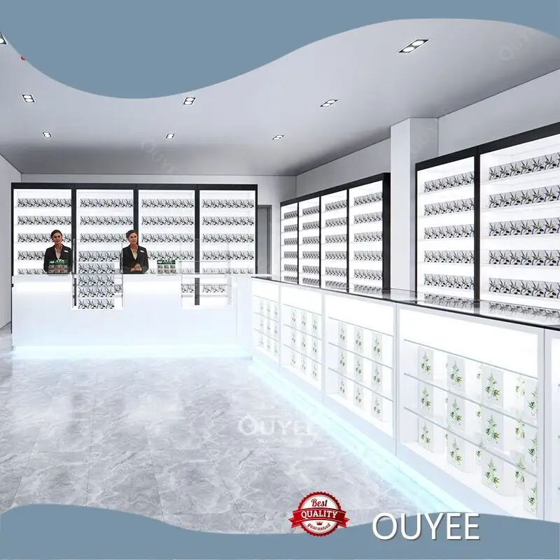 Retail Cigar Counter Display Showcase LED Cabinet Humidor 1