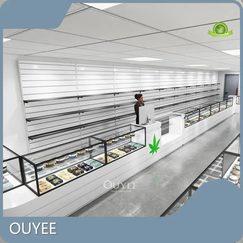 Retail Counter Tobacco Glass Showcase Cabinet with Lock 1