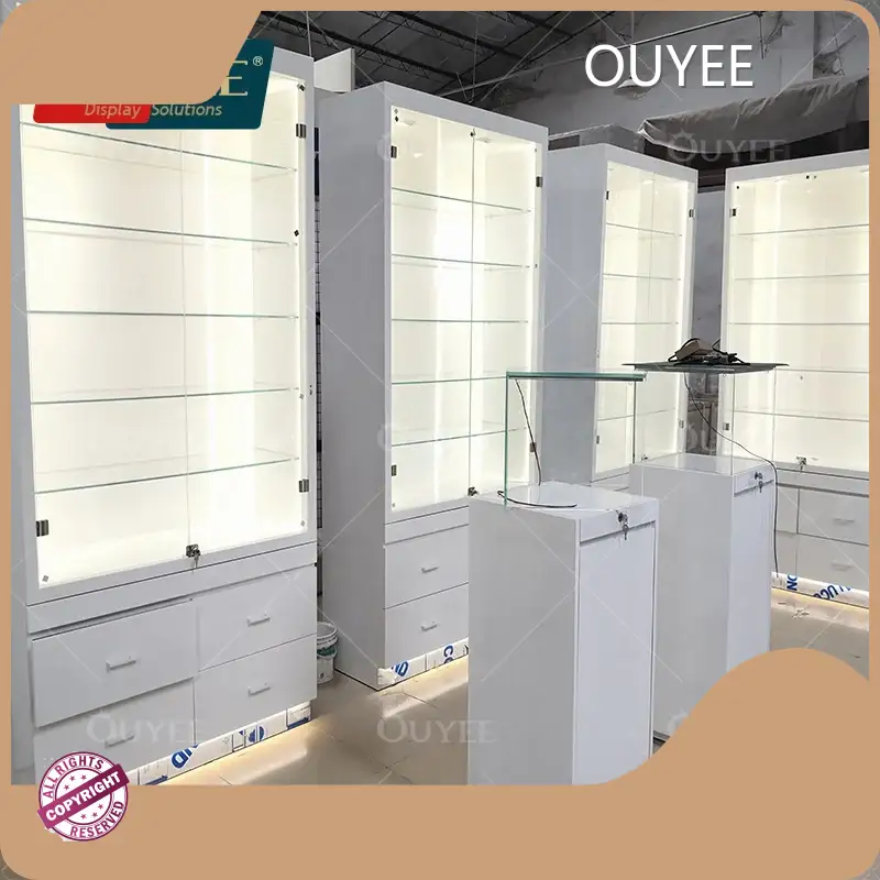 Wall-Mounted Eyeglass Cabinet - Optical Shop Sunglasses Display 1