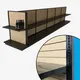 Slatwall Displays Custom Gondola Shelving Wholesale - Ouyee 5