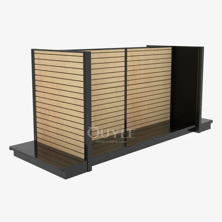 Slatwall Displays Custom Gondola Shelving Wholesale - Ouyee 2