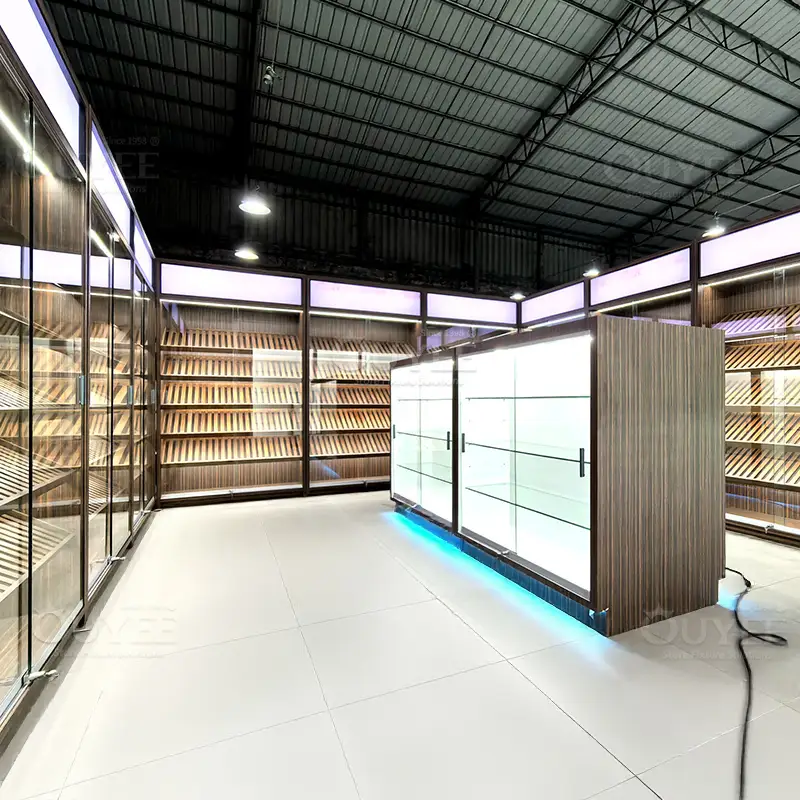 Custom CE1 Dispensary Display Cabinets & Integrated Retail Fixtures 1