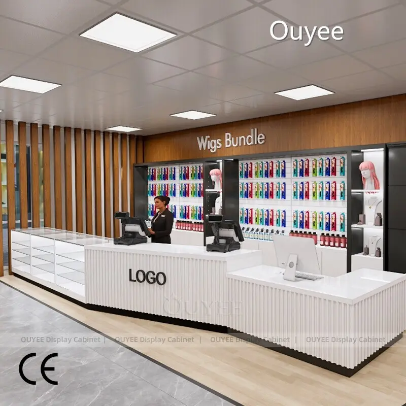 Retail Gondola Shelving Display Cases Wholesale - Ouyee 1