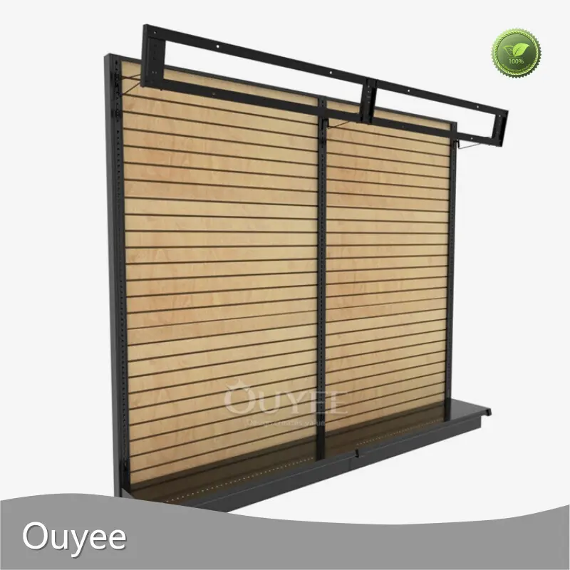 Slatwall Displays Custom Gondola Shelving Wholesale - Ouyee 1