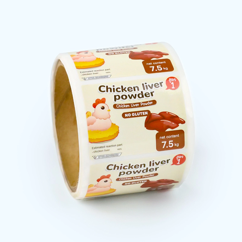 Water & Oil Resistant Pet Food Labels – Snug Fit, Stays Clear 1