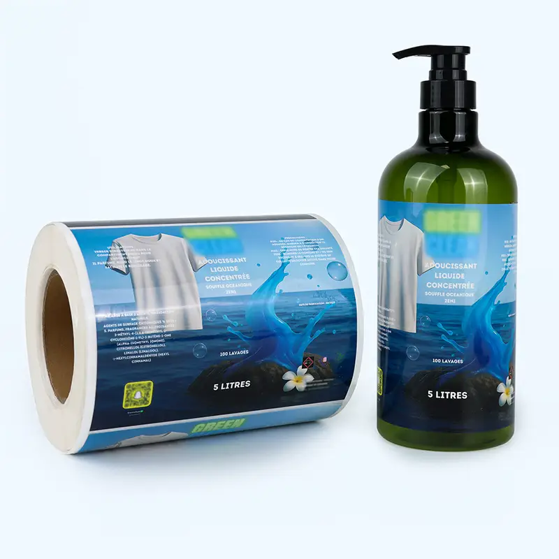 Etichette personalizzate per prodotti per la cura della pelle resistenti all'acqua e all'olio, per il settore salute e bellezza. 1