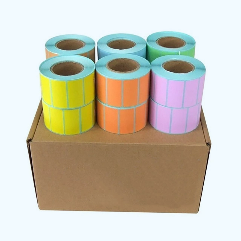 Colored Direct Thermal Labels for Visual Organization 1