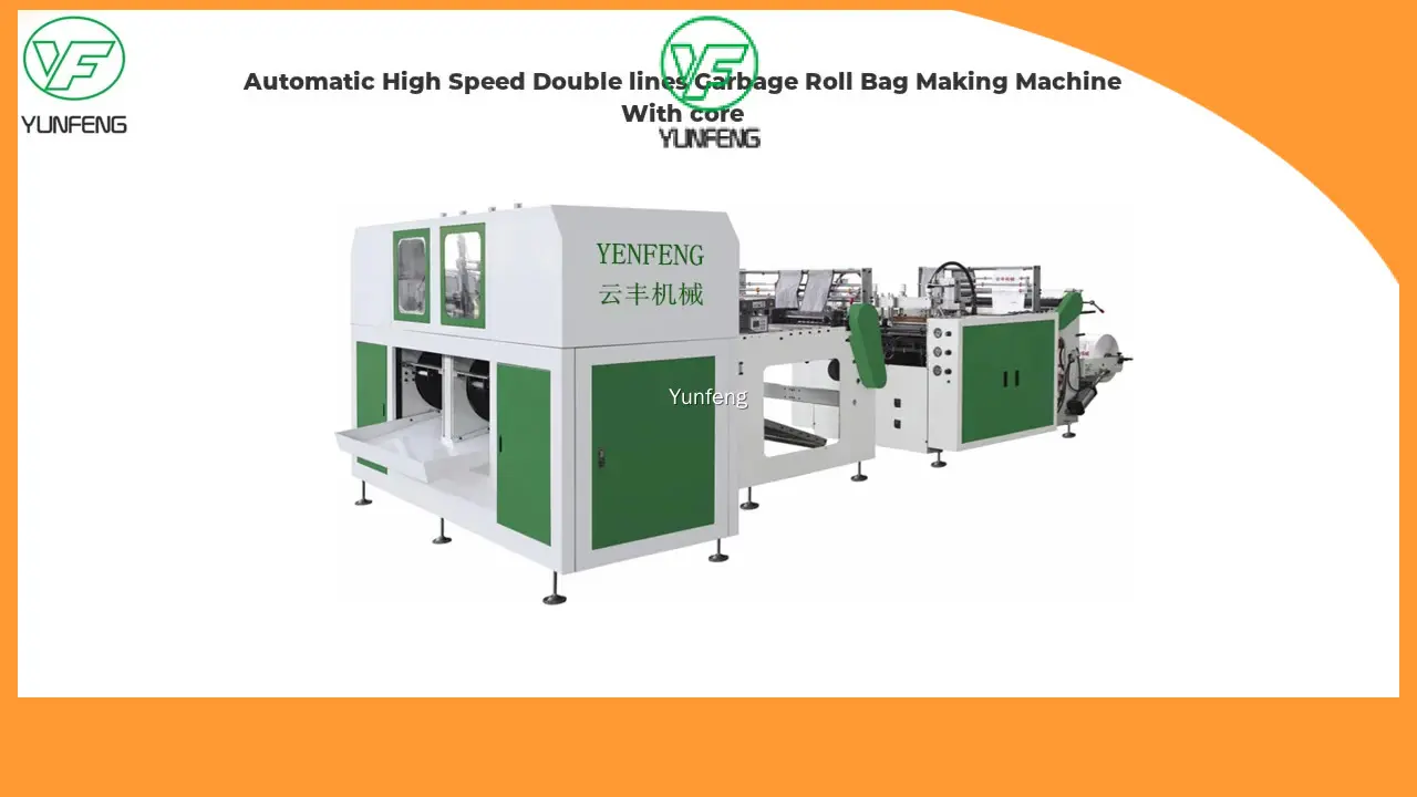 Yunfeng | Bekalan mesin pembuat beg atas gulungan tersuai 1