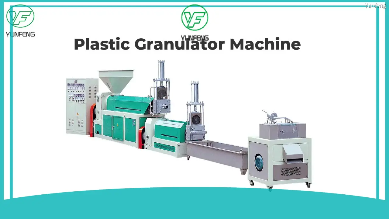 Customized plastic granulator machine vendor | Yunfeng 1
