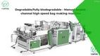 Customized garbage bag roll making machine for sale | Yunfeng 1