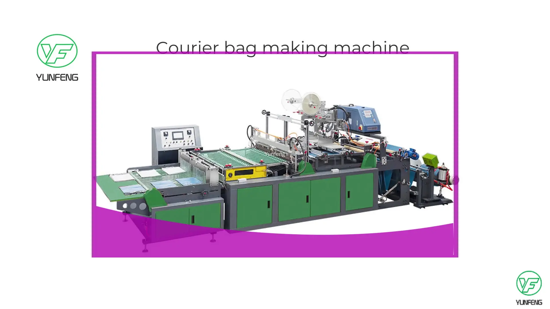 Yunfeng | Best courier bag machine vendor 1