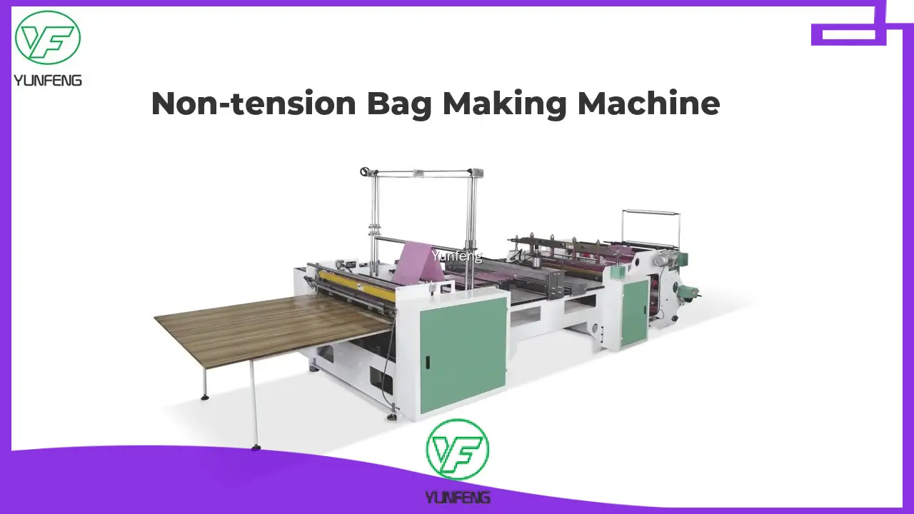 High-quality plastic bag making machine for sale supply | Yunfeng 1