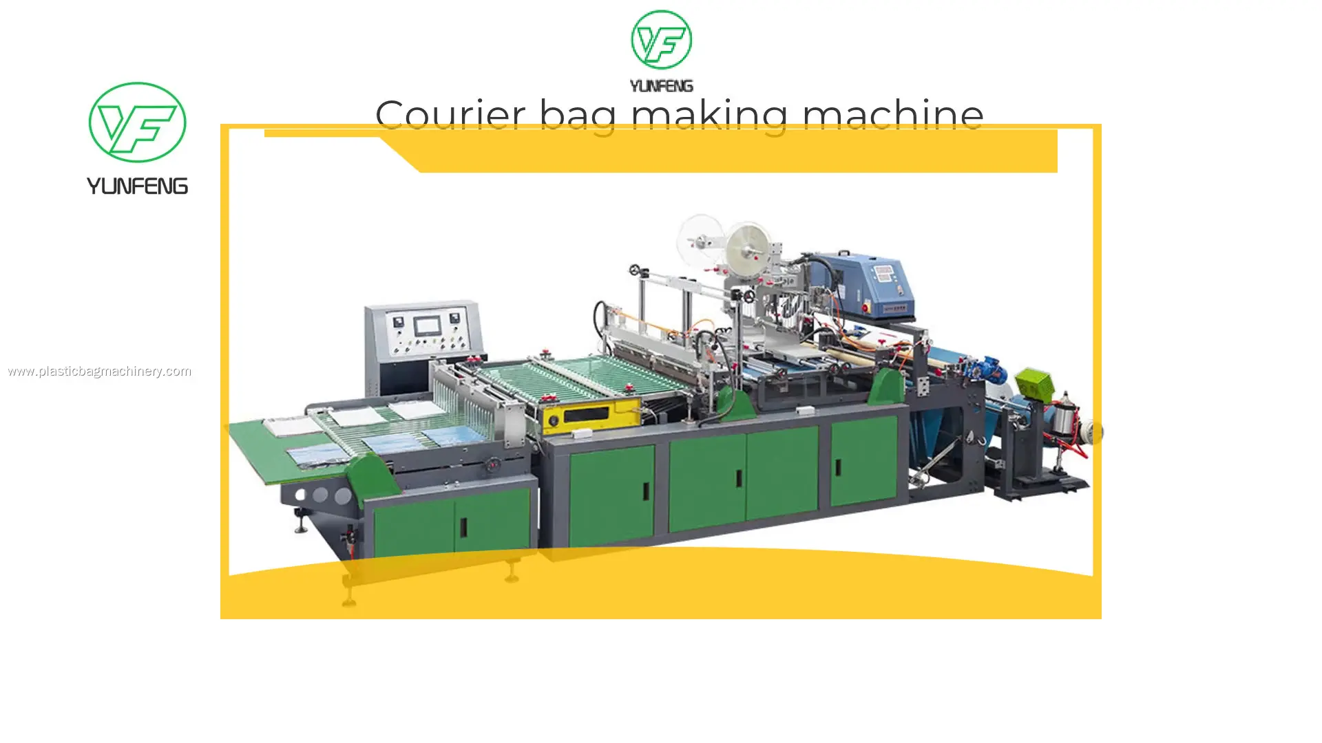 Custom plastic shopper bag machine factory price Manufacturer | Yunfeng 1