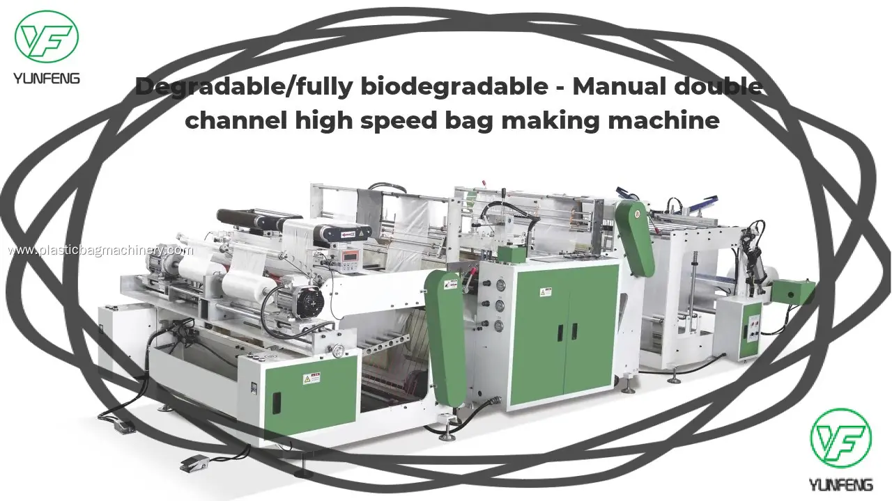 Custom garbage bag on roll making machine suppliers Manufacturer | Yunfeng 1