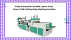 Custom plastic shopping bag making machine vendor Manufacturer | Yunfeng 1