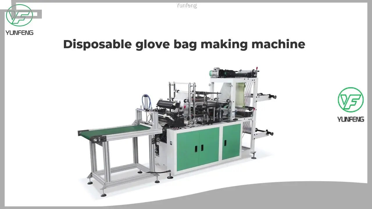 Latest plastic bag machine for sale price | Yunfeng 1