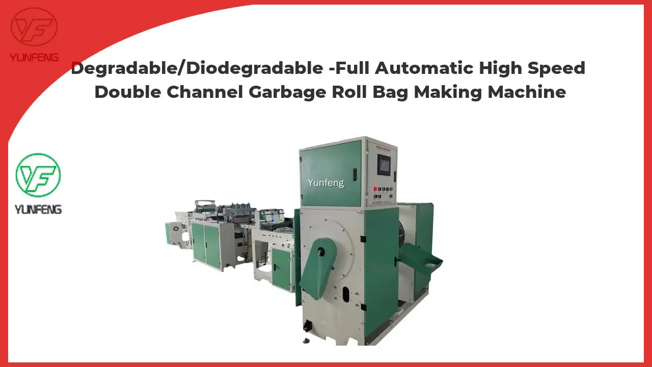 Custom made plastic bag making machine supplier supply | Yunfeng 1