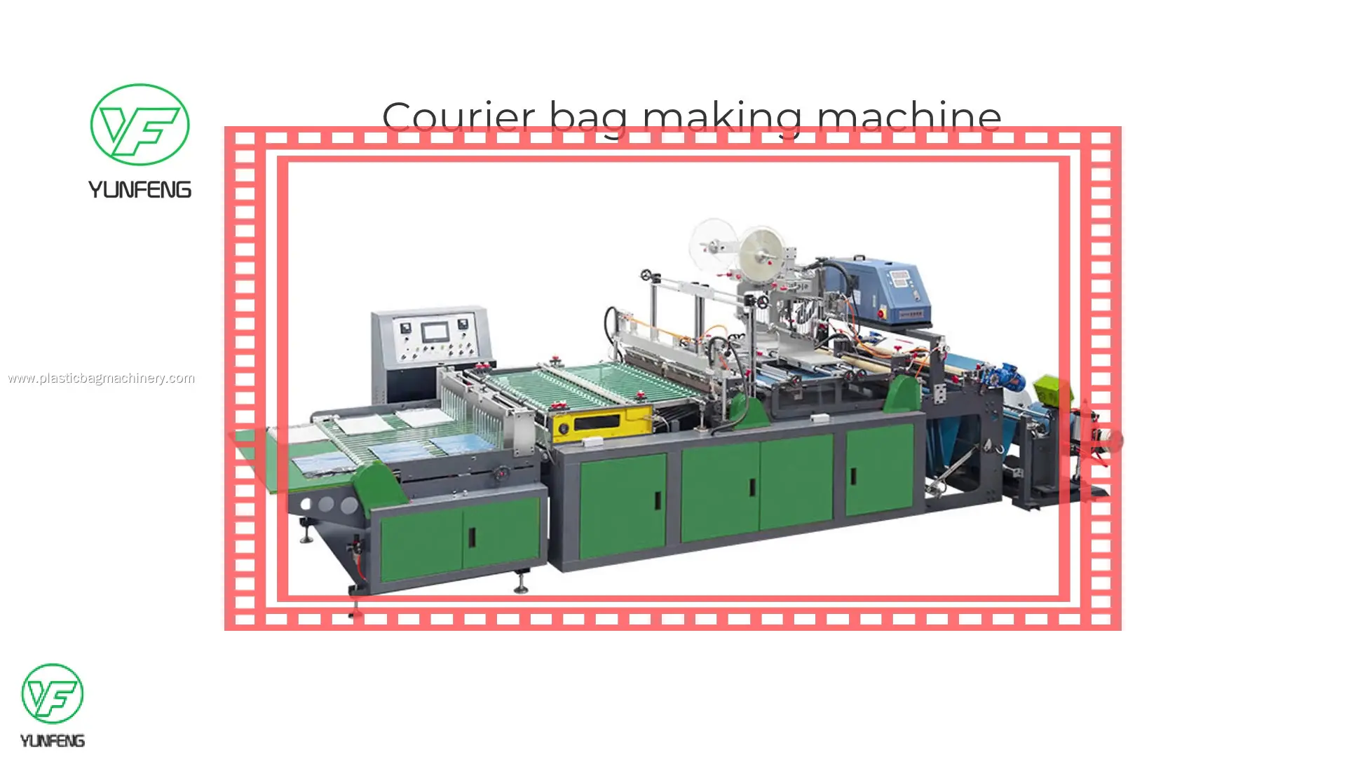 New plastic bag making machine manufacturer factory price | Yunfeng 1