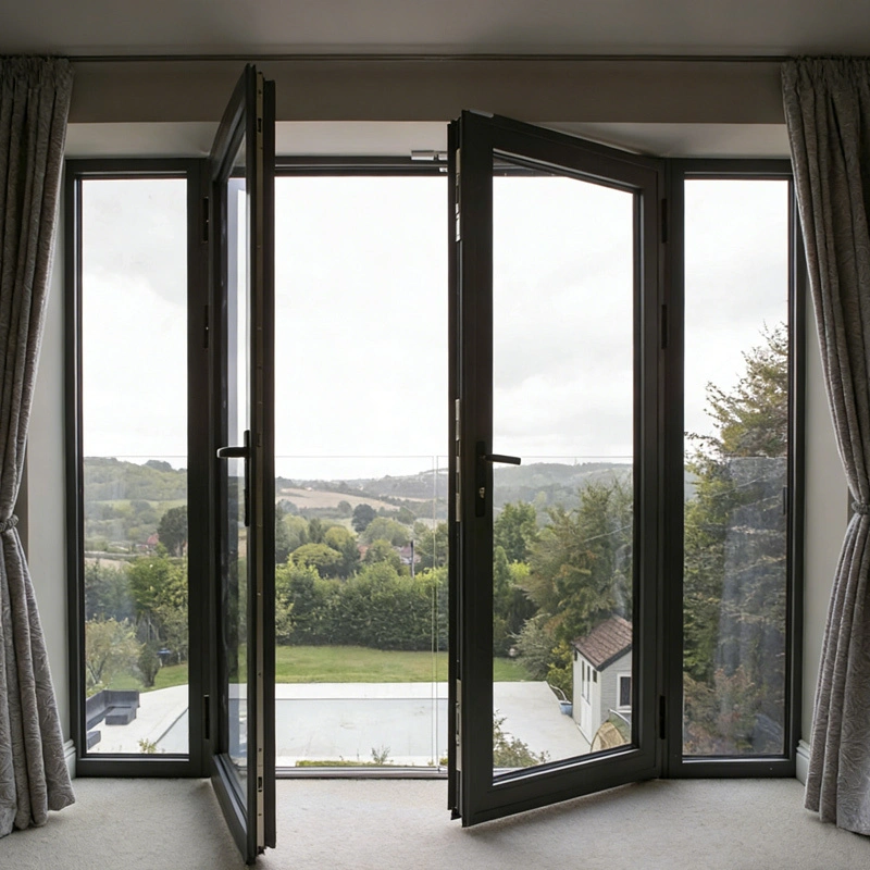 Aluminum Casement Doors for Residential Commercial Buildings 1