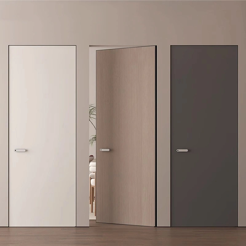 Minimalist Aluminum Hidden Doors Sleek & Stable For Residential 1
